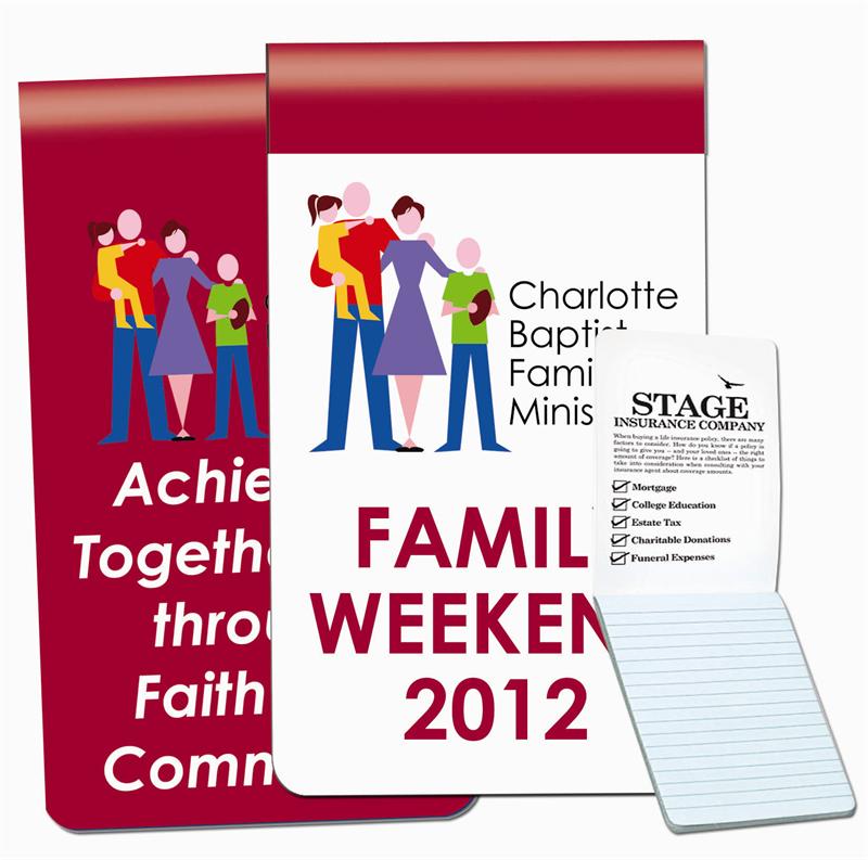 Custom Printed Full Color Memo Books