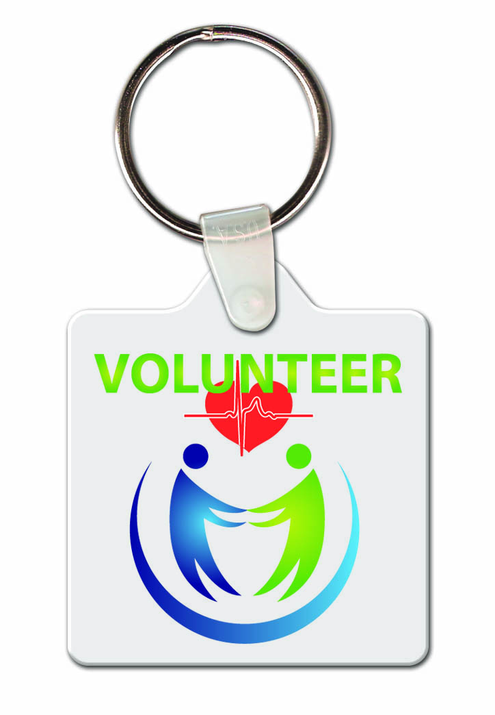 FullColor printed Soft Rubber Key Tags