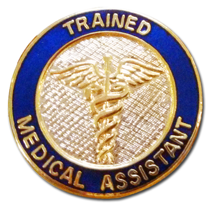 Trained Medical Assistant Award Pin